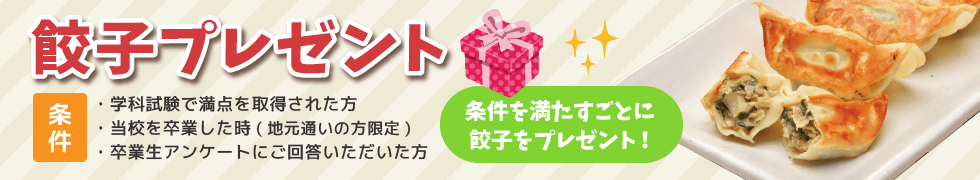 餃子プレゼント